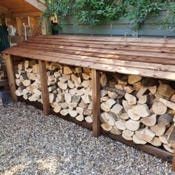 Empingham Log Store - 4ft x 11ft