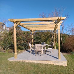 Double Garden Pergola