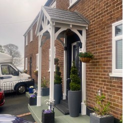 Wooden Porch (Slate Tile)