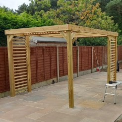 Panel Pergola - Light Green