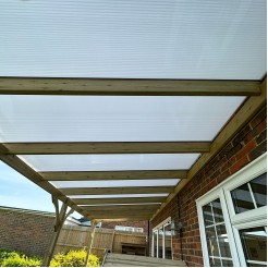 Polycarbonate Roof Kit - Opal Sheets
