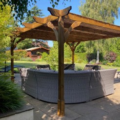 Premium Pergola (with customer made roof)