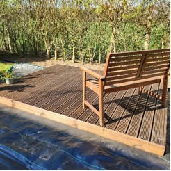 Decking Base Kit - Rustic Brown