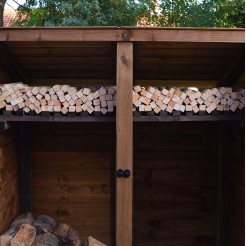 Reversed Roof + Kindling Shelf