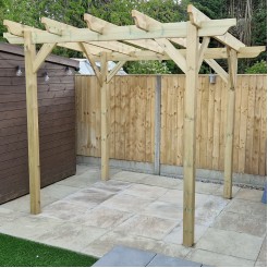 Garden Pergola - 5 Degree Slope