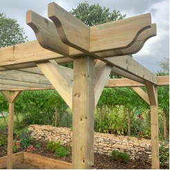 Double Premium Pergola