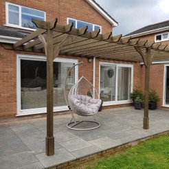 Wall Mounted Premium Pergola