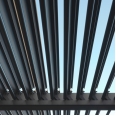 Metal Louvered Pergola - 3.5m x 7.2m