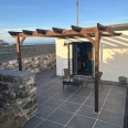 Wall Mounted Garden Pergola - 2.4m Depth
