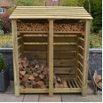 Cottesmore Log Store - 6ft Tall x 5ft Wide - Clearance