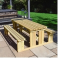 Tinwell Rounded Picnic Bench