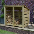 Cottesmore Log Store - 4ft Tall x 5ft Wide - Clearance