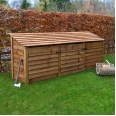 Empingham Log Store Door
