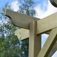 Wooden Pergola and Decking Kit