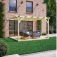 Wall Mounted Premium Pergola And Decking Kit