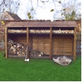 Ryhall Log Store - 6ft Tall x 9ft Wide