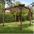 Double Premium Pergola - 2.4m Width - Rutland Garden Furniture