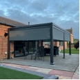 Metal Louvered Pergola - 3.5m x 7.2m