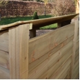 Cottesmore Log Store - 6ft Tall x 5ft Wide