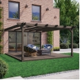 Wall Mounted Double Premium Pergola And Decking Kit