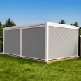 Metal Louvered Pergola - 3.5m x 7.2m