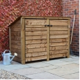 Hambleton Log Store Door