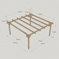 Clearance Garden Pergola