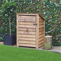 Burley Log Store Door