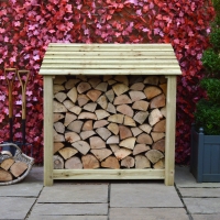 Greetham Log Store - 4ft Tall x 4ft Wide