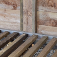 Burley Log Store - 6ft Tall x 3ft Wide - Rutland Garden Furniture