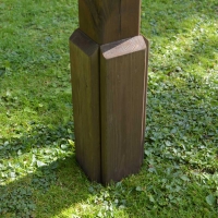 Wall Mounted Premium Pergola - 1.8m Depth