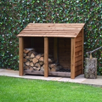 Cottesmore Log Store - 4ft Tall x 5ft Wide - Clearance