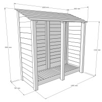 Hambleton Tool Store - 6ft Tall x 6ft Wide