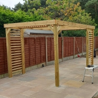 Panel Pergola - 4.8m Width