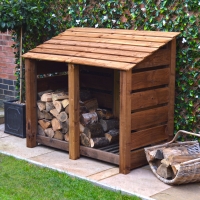 Cottesmore Log Store - 4ft Tall x 5ft Wide - Clearance