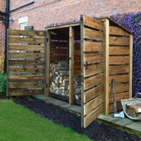 Normanton Log Store Door