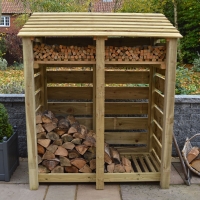 Cottesmore Log Store - 6ft Tall x 5ft Wide - Clearance