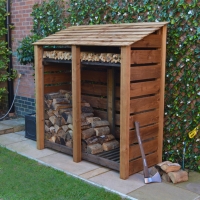Hambleton Log Store - 6ft Tall x 6ft Wide