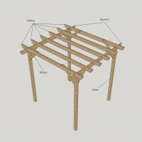 Clearance Garden Pergola