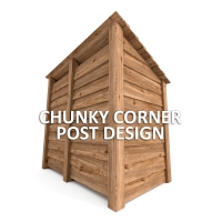 Burley Log Store - 6ft Tall x 3ft Wide - Rutland Garden Furniture
