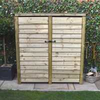 Hambleton Log Store Door