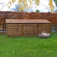 Ryhall Log Store Door