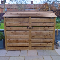 Normanton Log Store Door