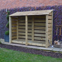 Normanton Log Store - 6ft Tall x 7ft Wide
