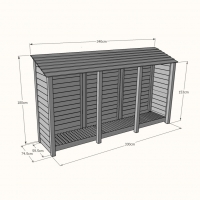 Empingham Tool Store - 6ft Tall x 11ft Wide