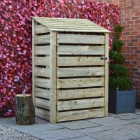 Greetham Log Store Door