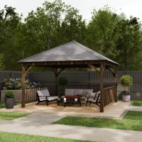Ayston Wooden Apex Gazebo