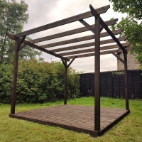 Garden Pergola and Decking Kit - Rutland Garden Furniture