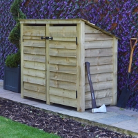 Cottesmore Log Store - 4ft Tall x 5ft Wide - Rutland Garden Furniture