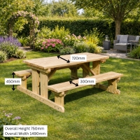 Tinwell Picnic Bench